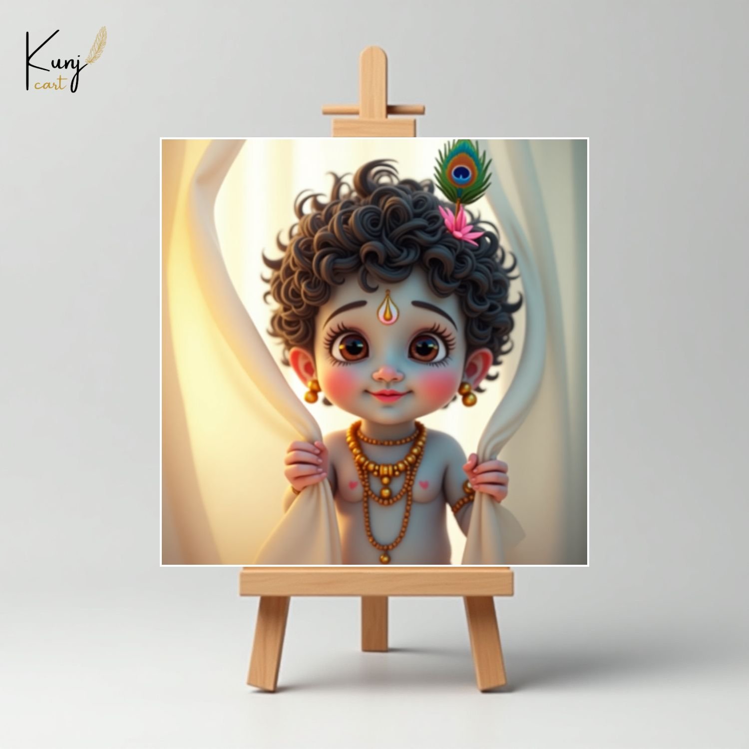 Little Cute Krishna Mini Paintings7