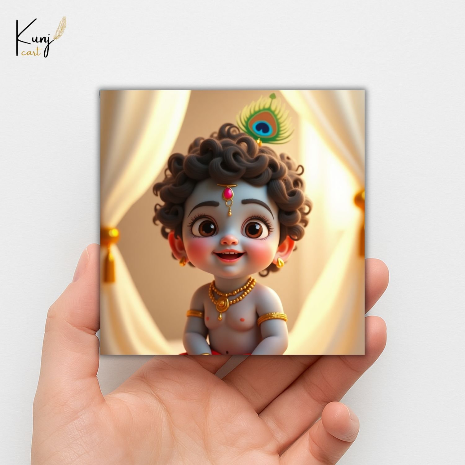 Little Cute Krishna Mini Paintings7