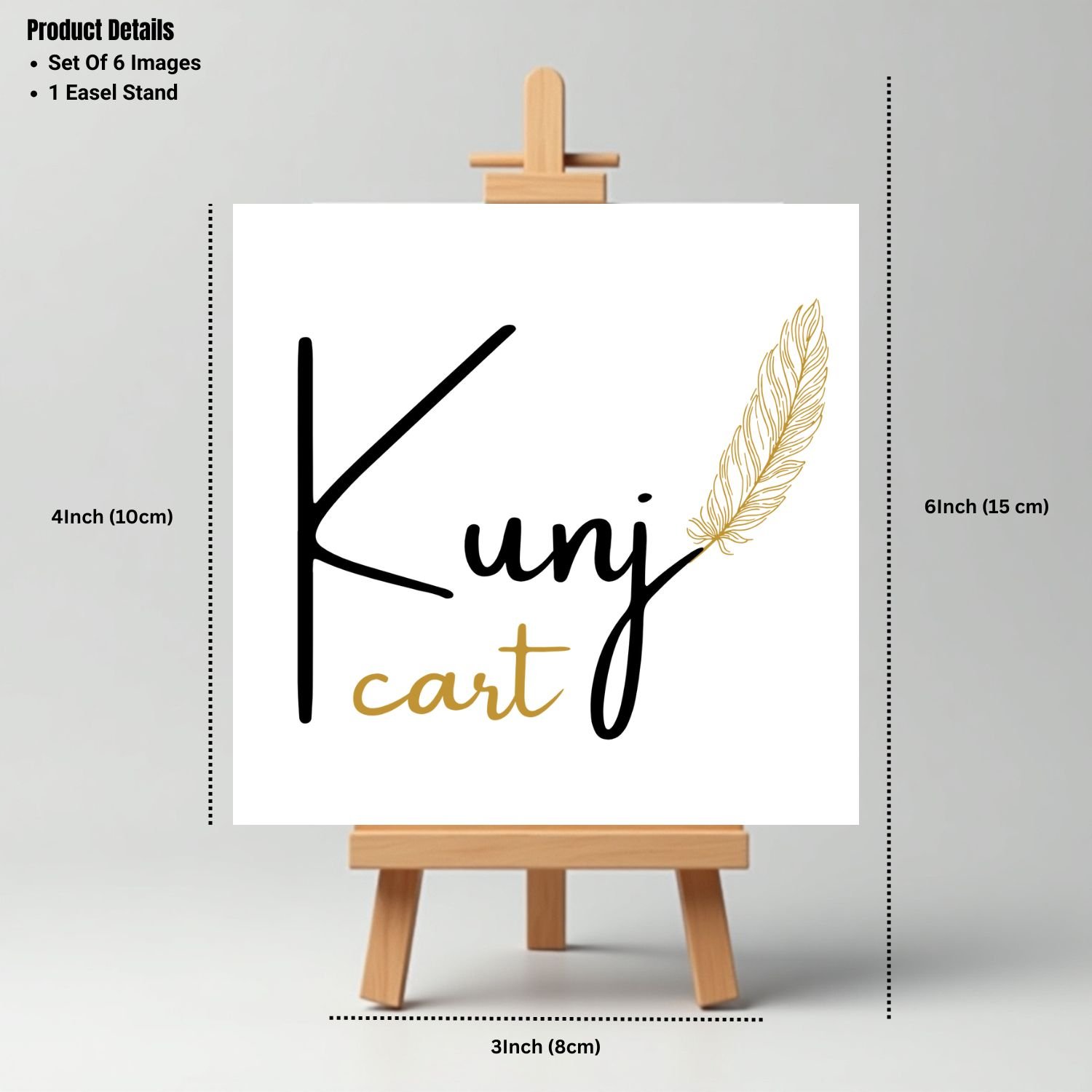 Divine Baby Krishna Mini Canvas Painting Set 6