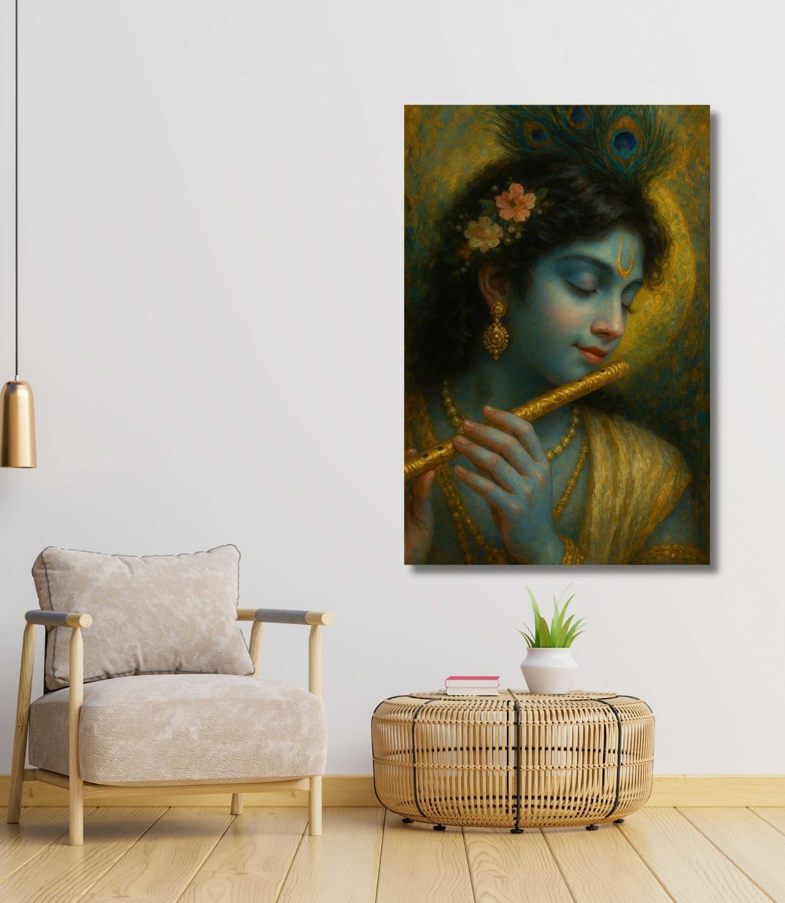 Buy Radha Krishna wall painting1