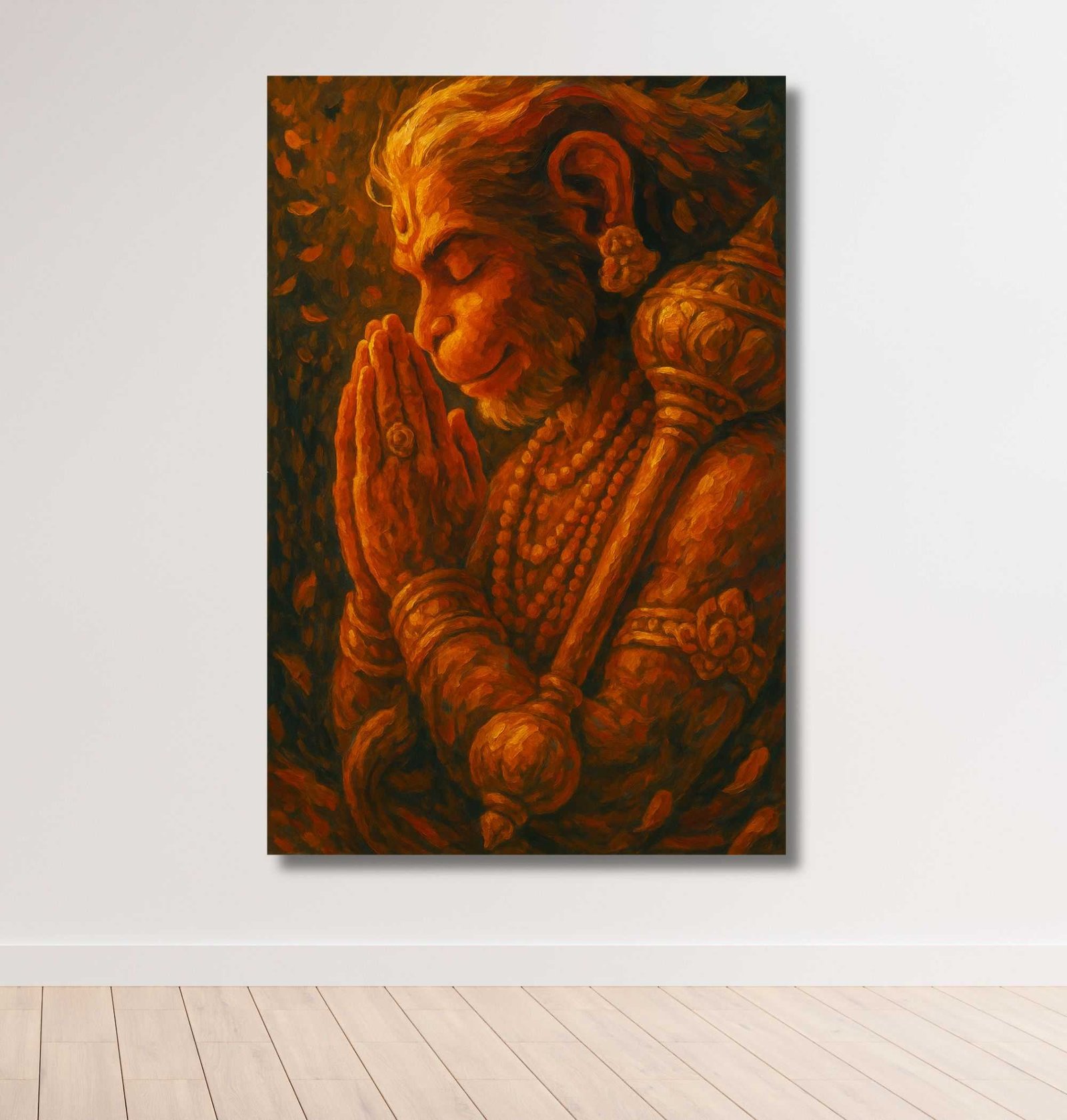 Canvas Hanuman Painting1