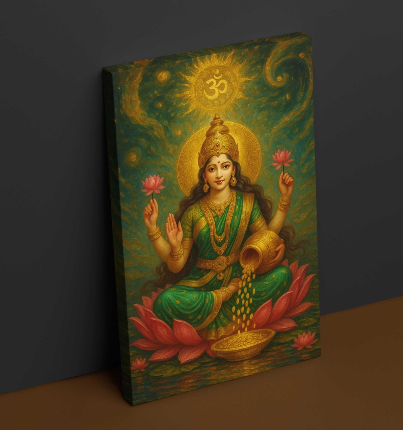 Devi lakshmi painting1