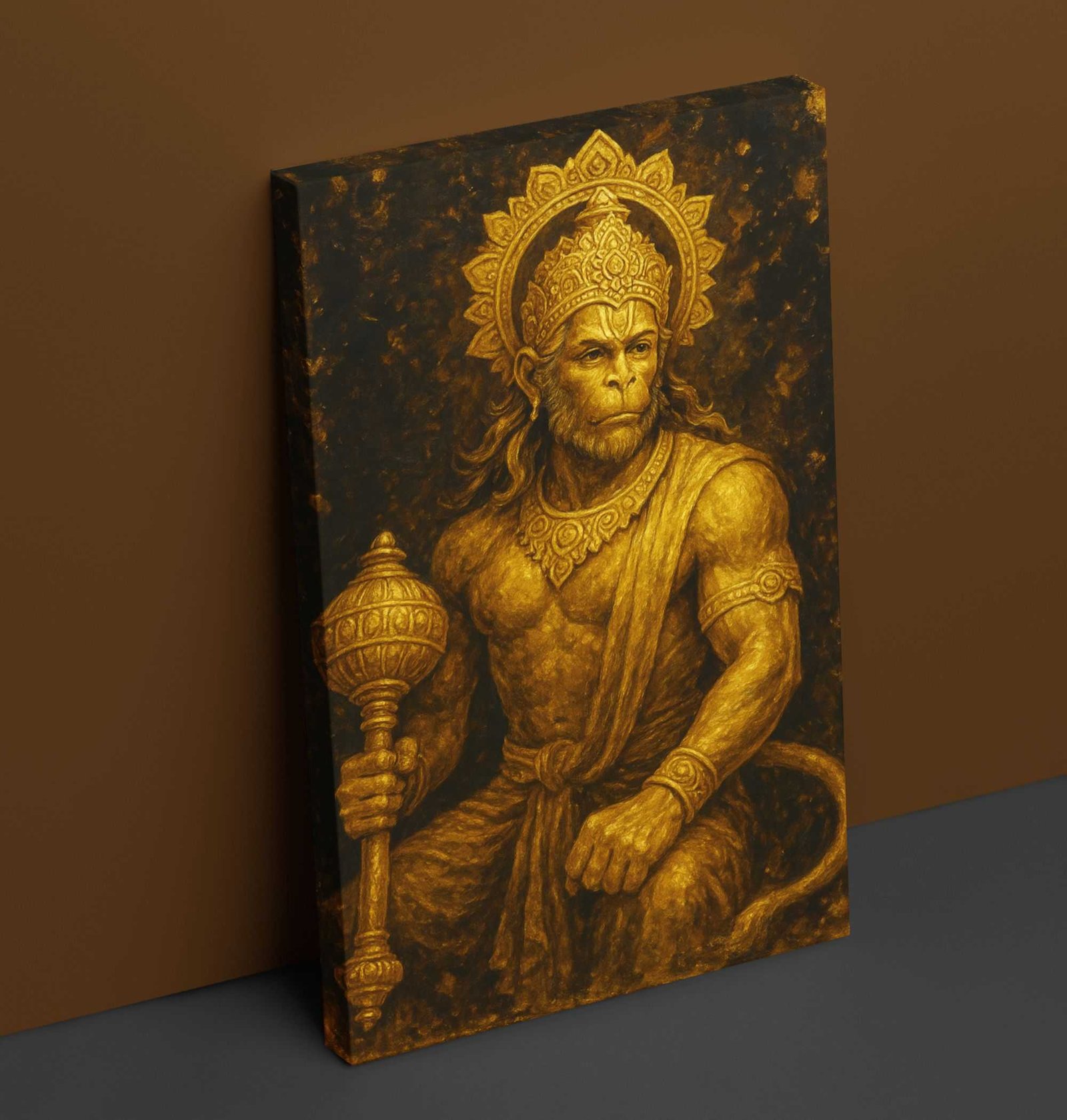 Hanuman Painting for Home Decor By KunjCart1