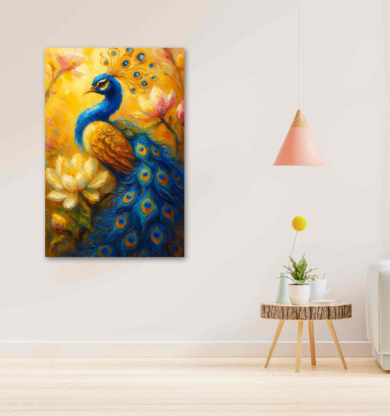 Peacock Painting For Wall Vastu For Home Decor1