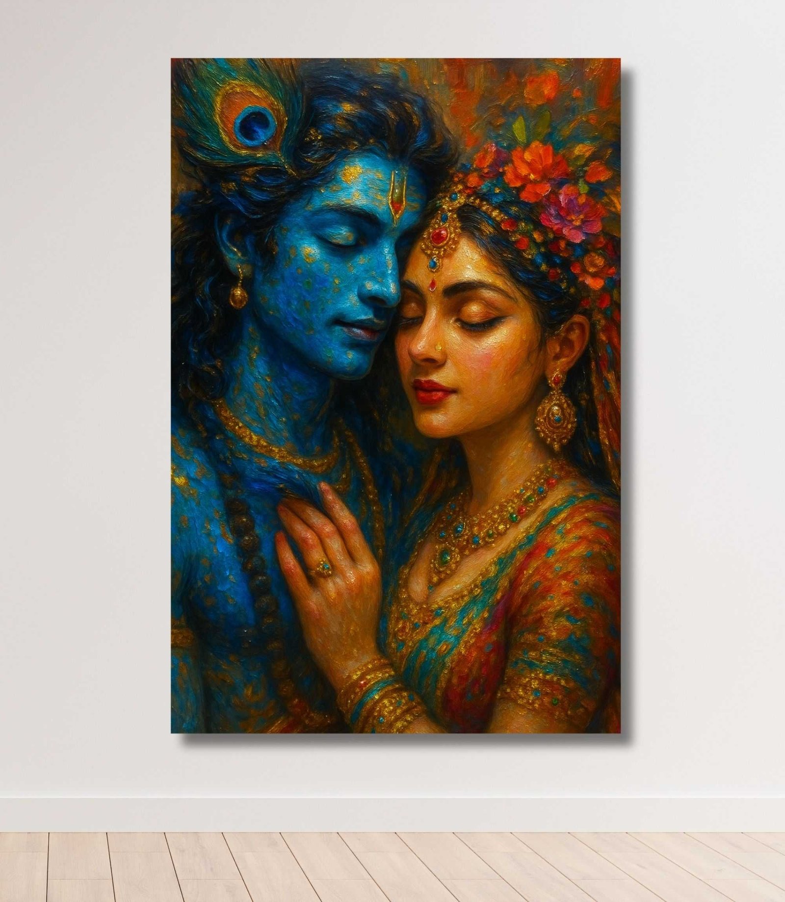 Radha Krishna painting for home2