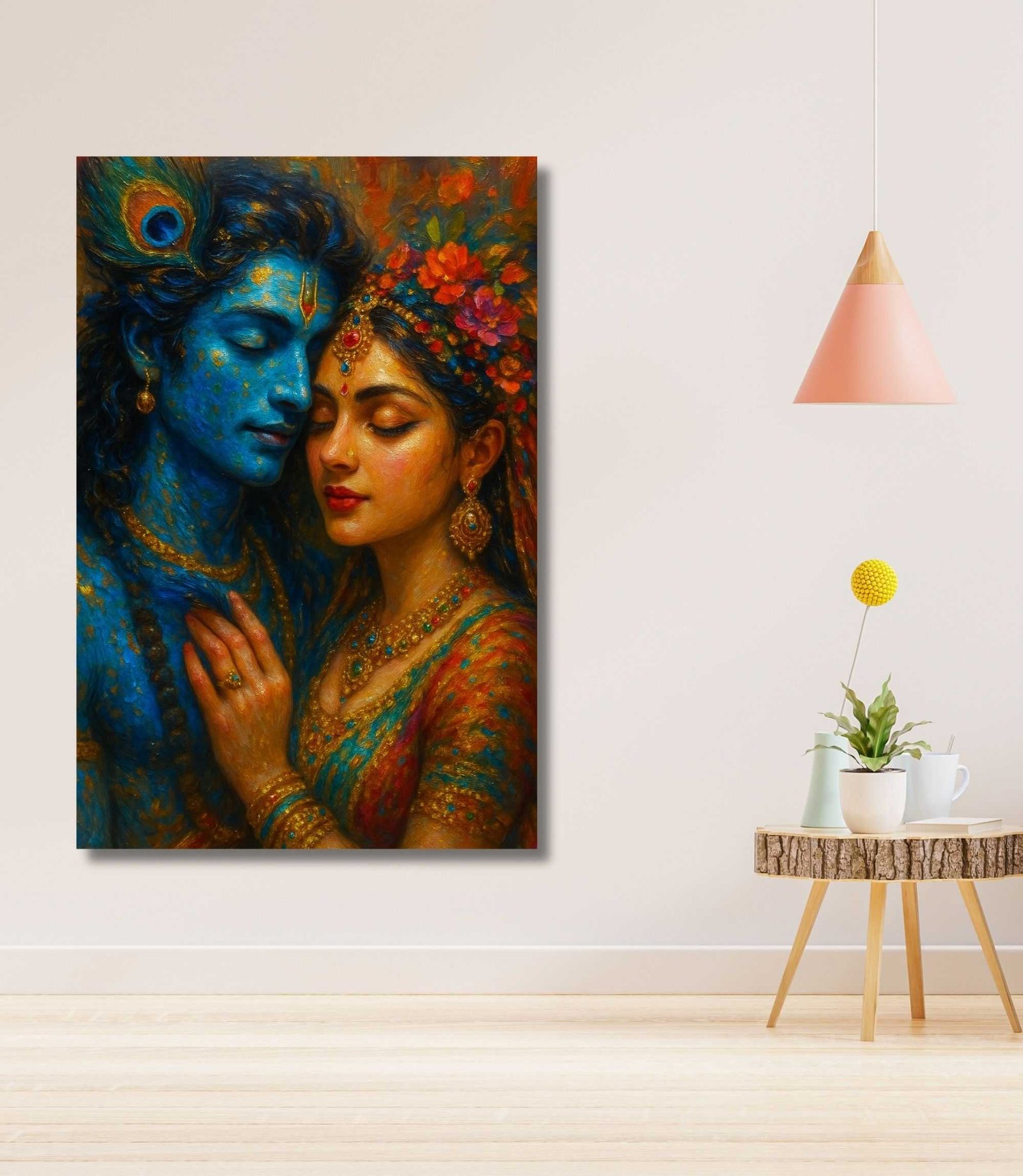 Radha Krishna painting for home2