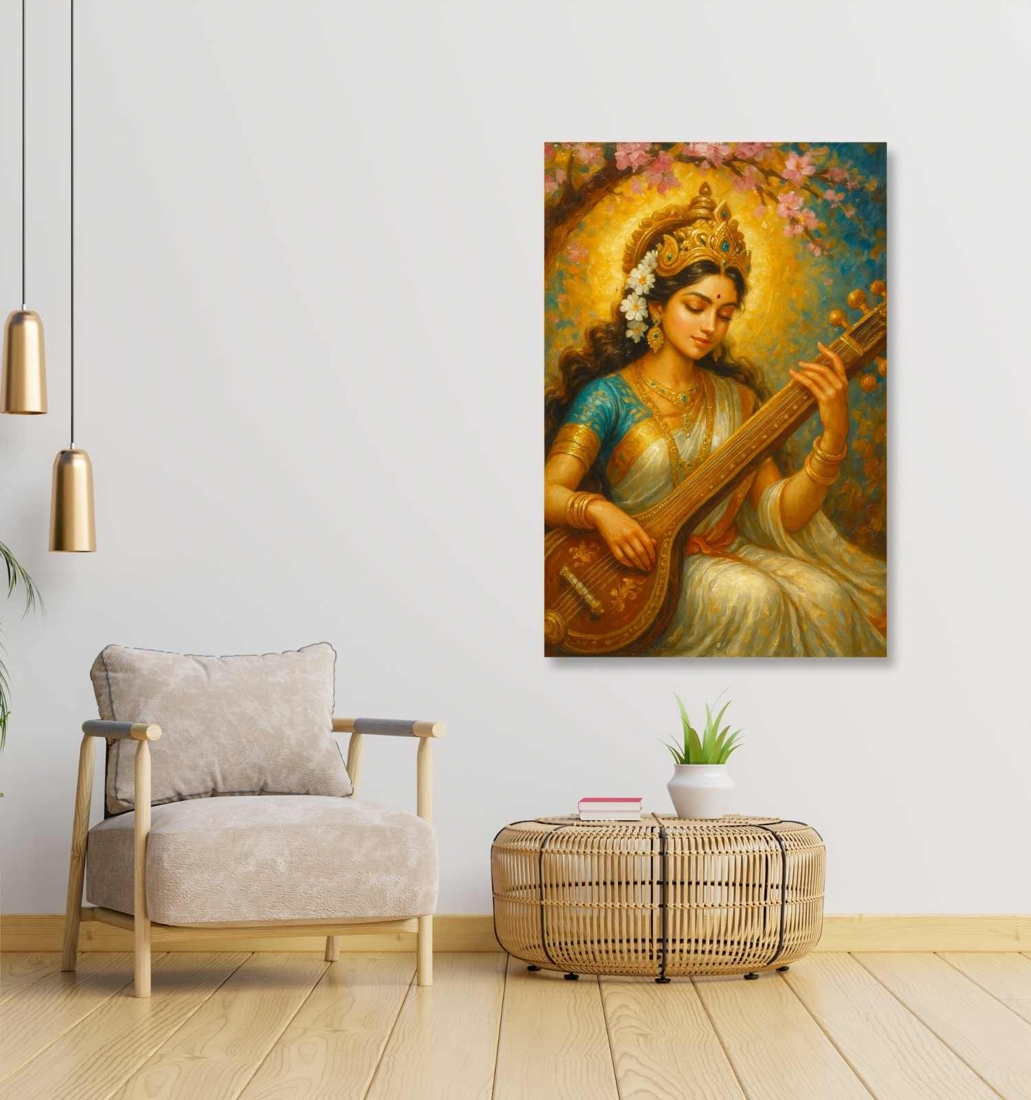 Saraswati Devi Painting1