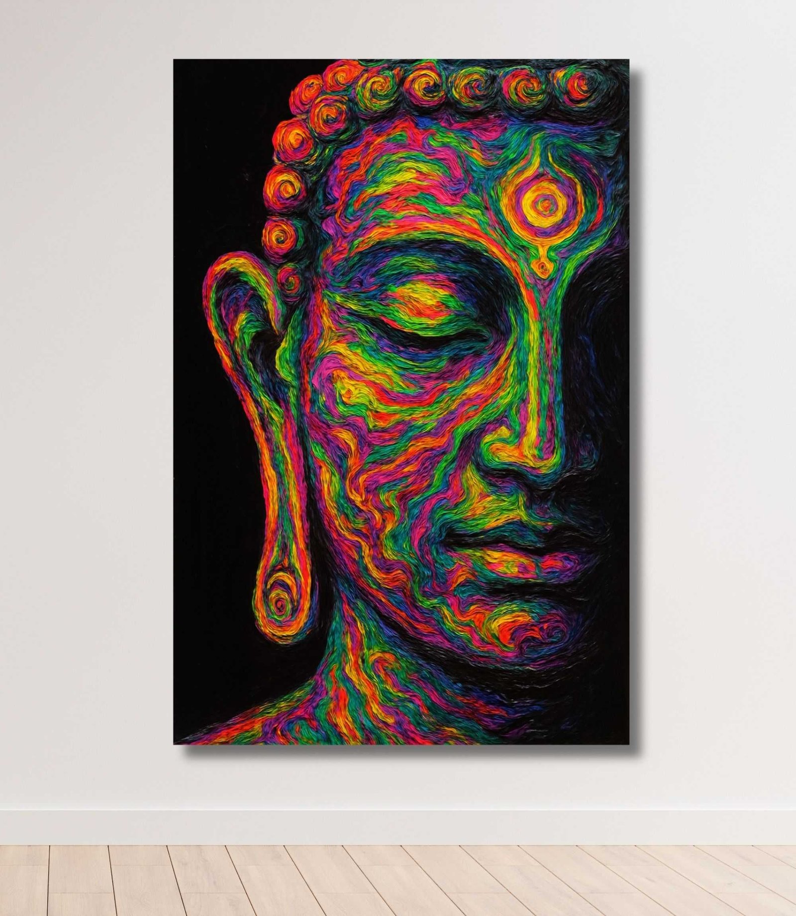 buddha face painting2