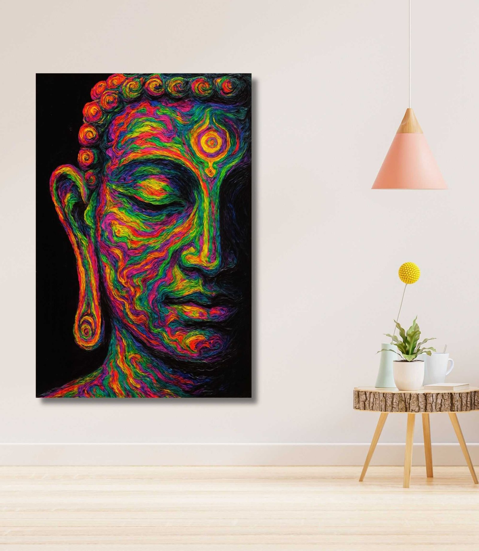 buddha face painting2