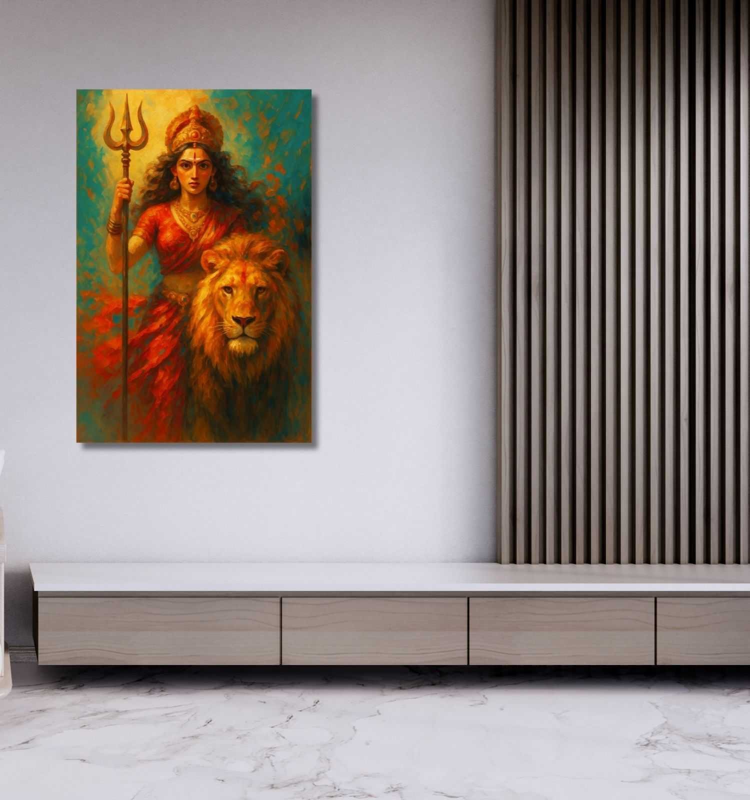 durga maa painting2
