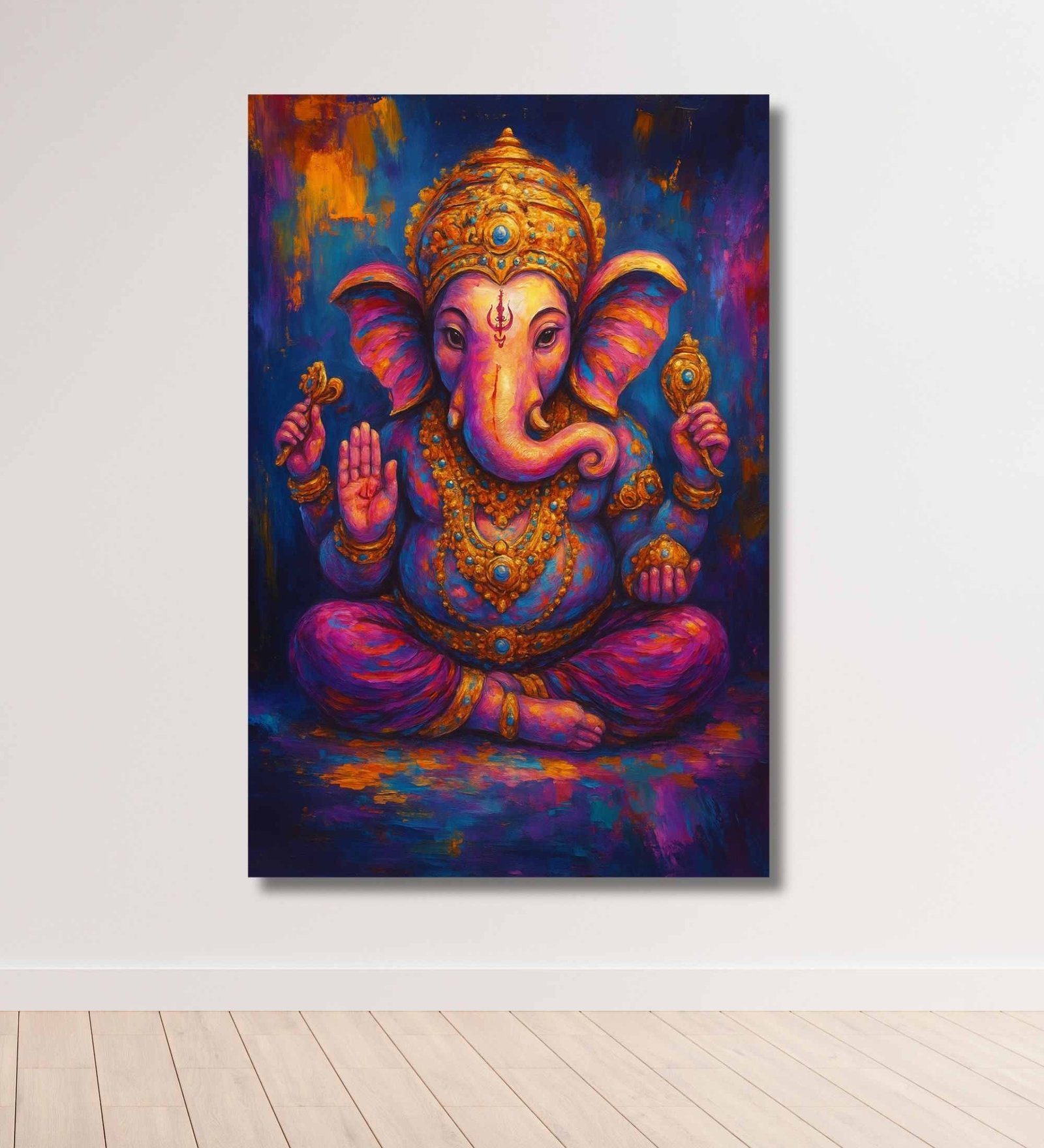 ganesha art painting1