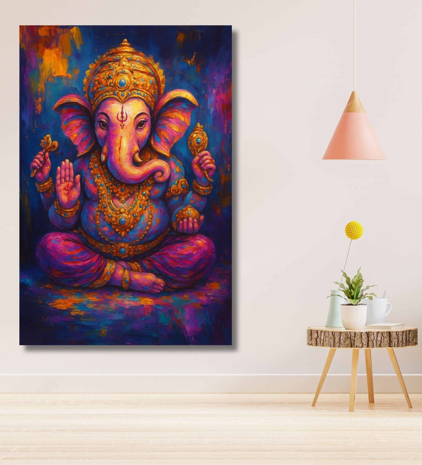 ganesha art painting1