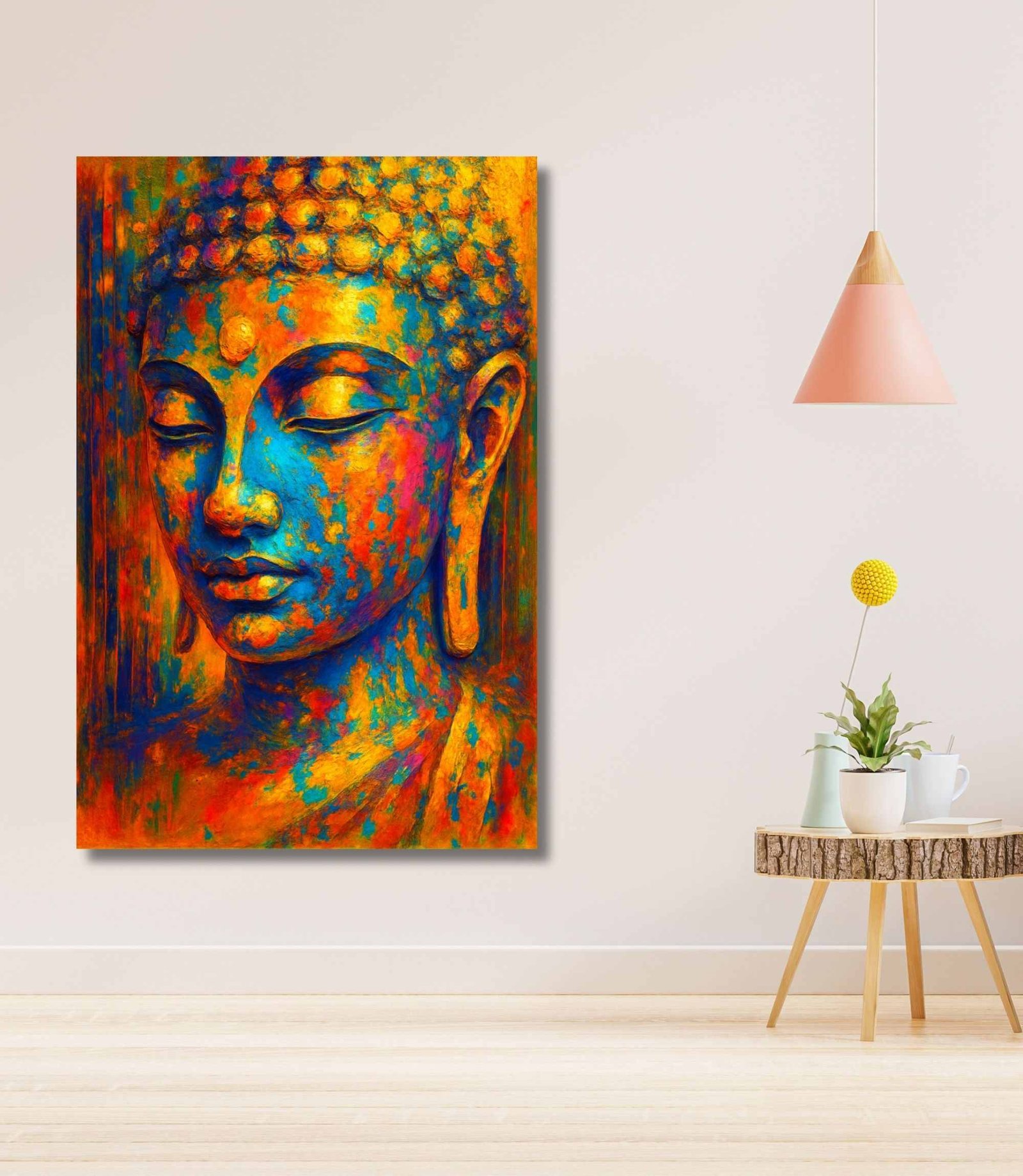 painting gautam buddha2