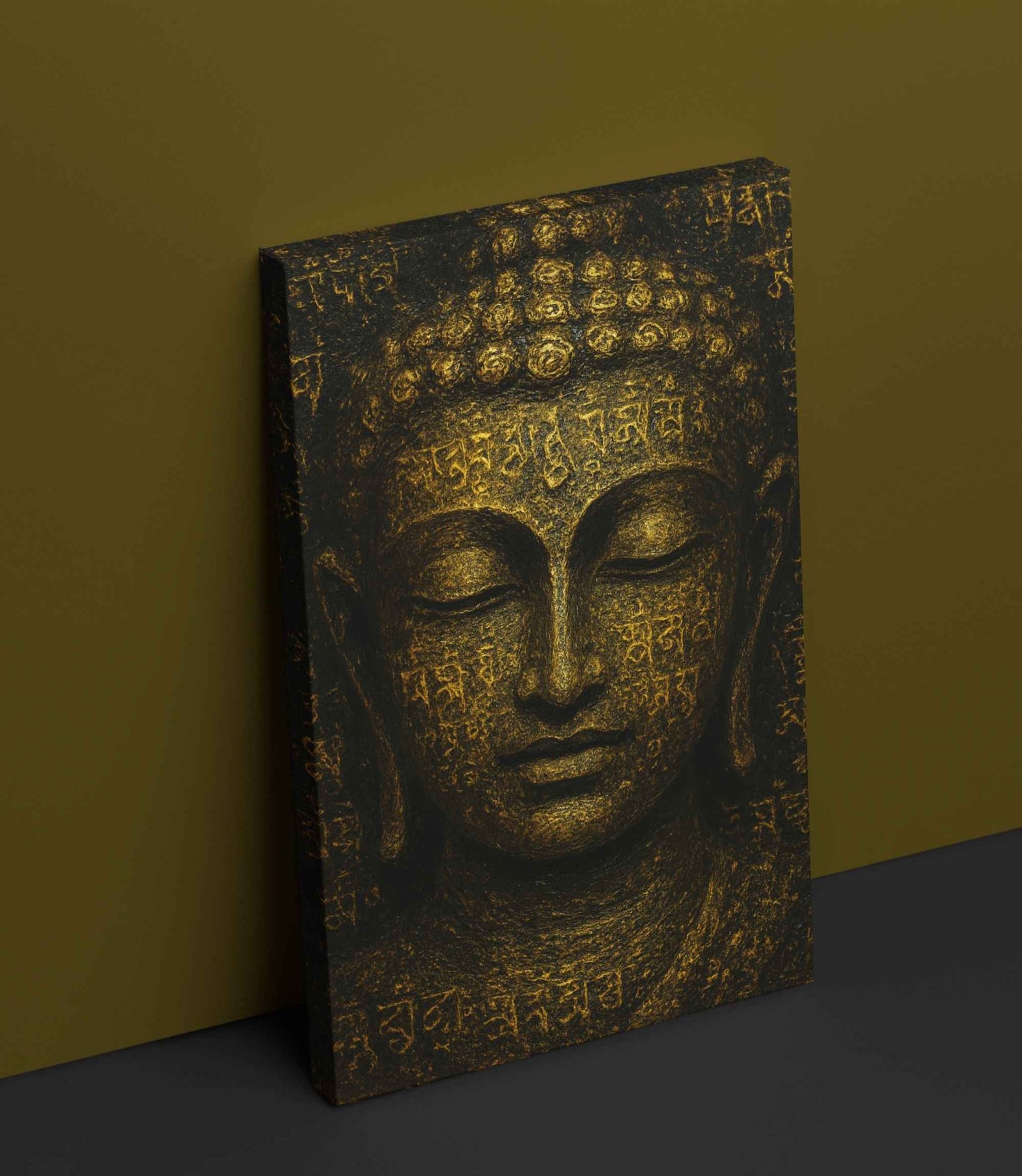 royal buddha canvas painting 1