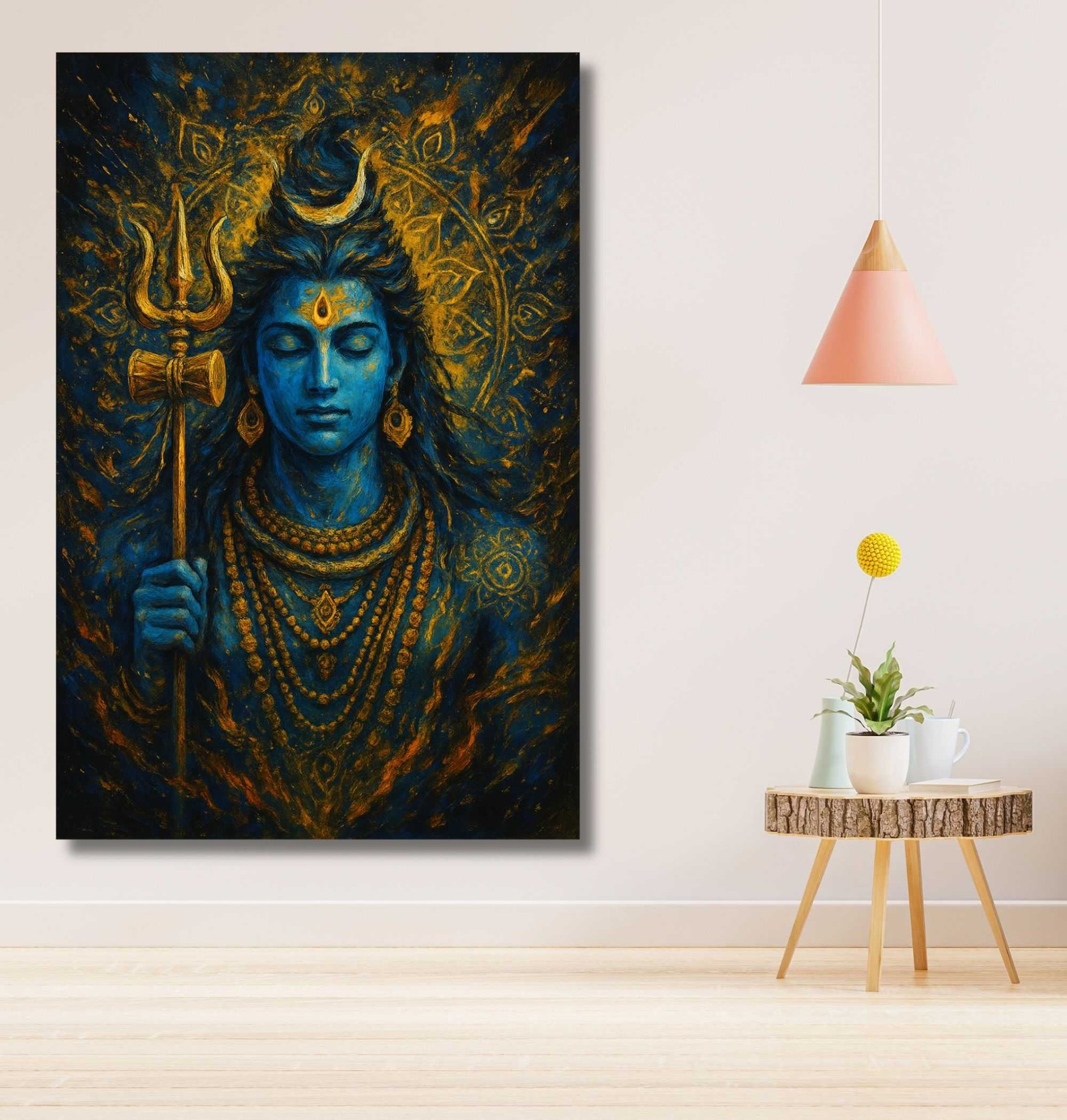 shiva abstract painting1