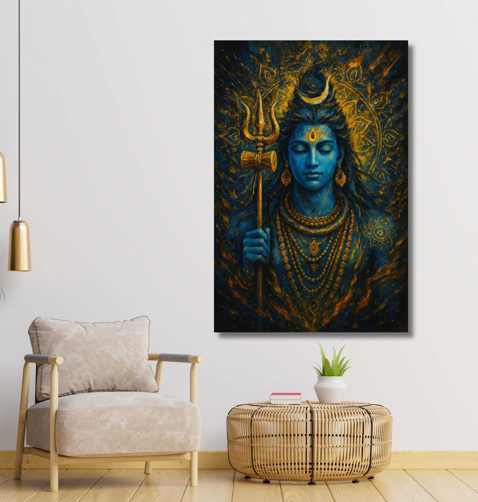 shiva abstract painting1