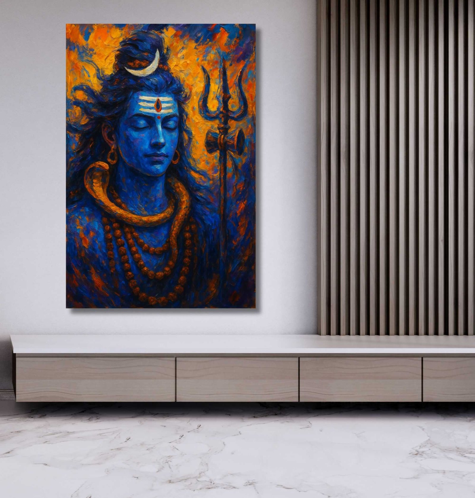 shiva wall painting1