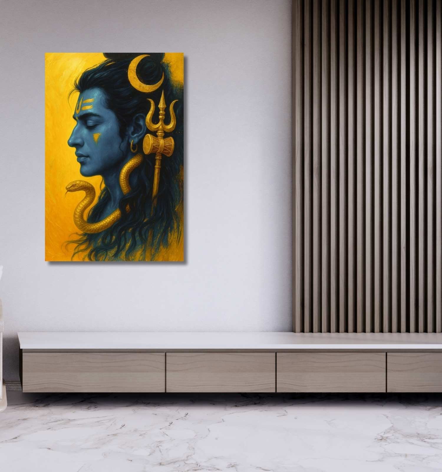 shiva wall painting1