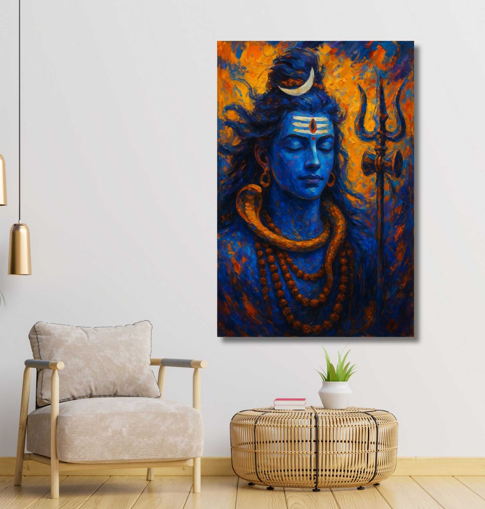 shiva wall painting1