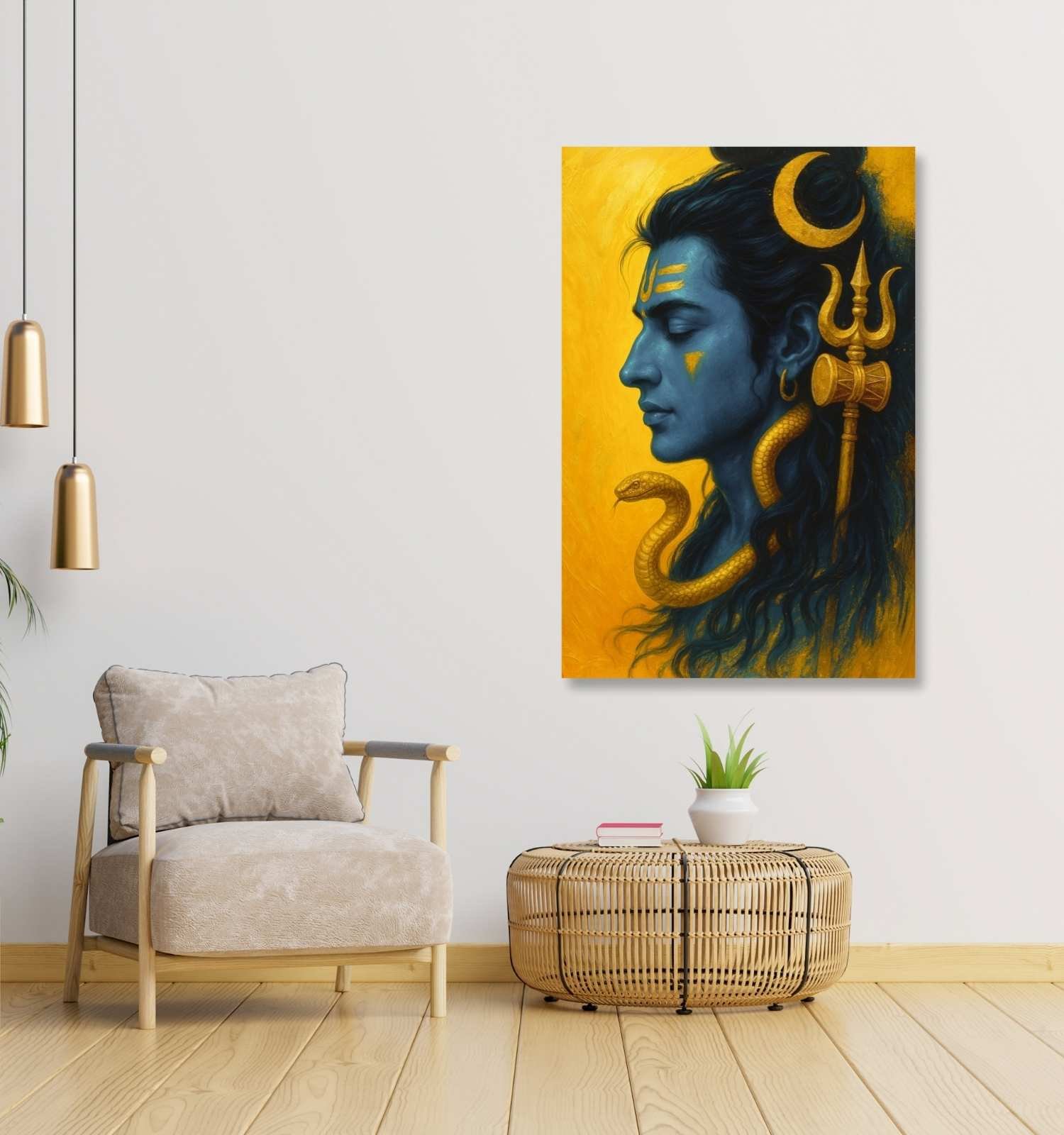 shiva wall painting1