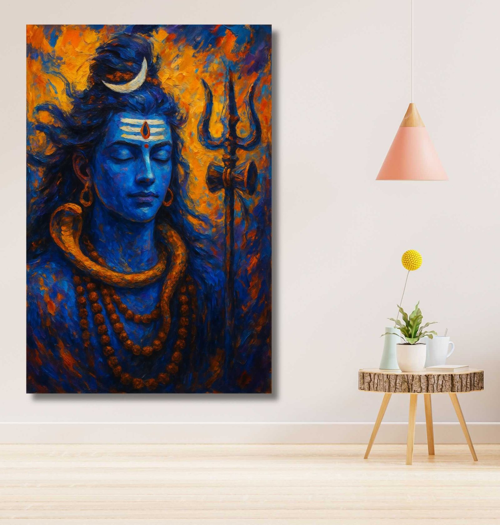 shiva wall painting1
