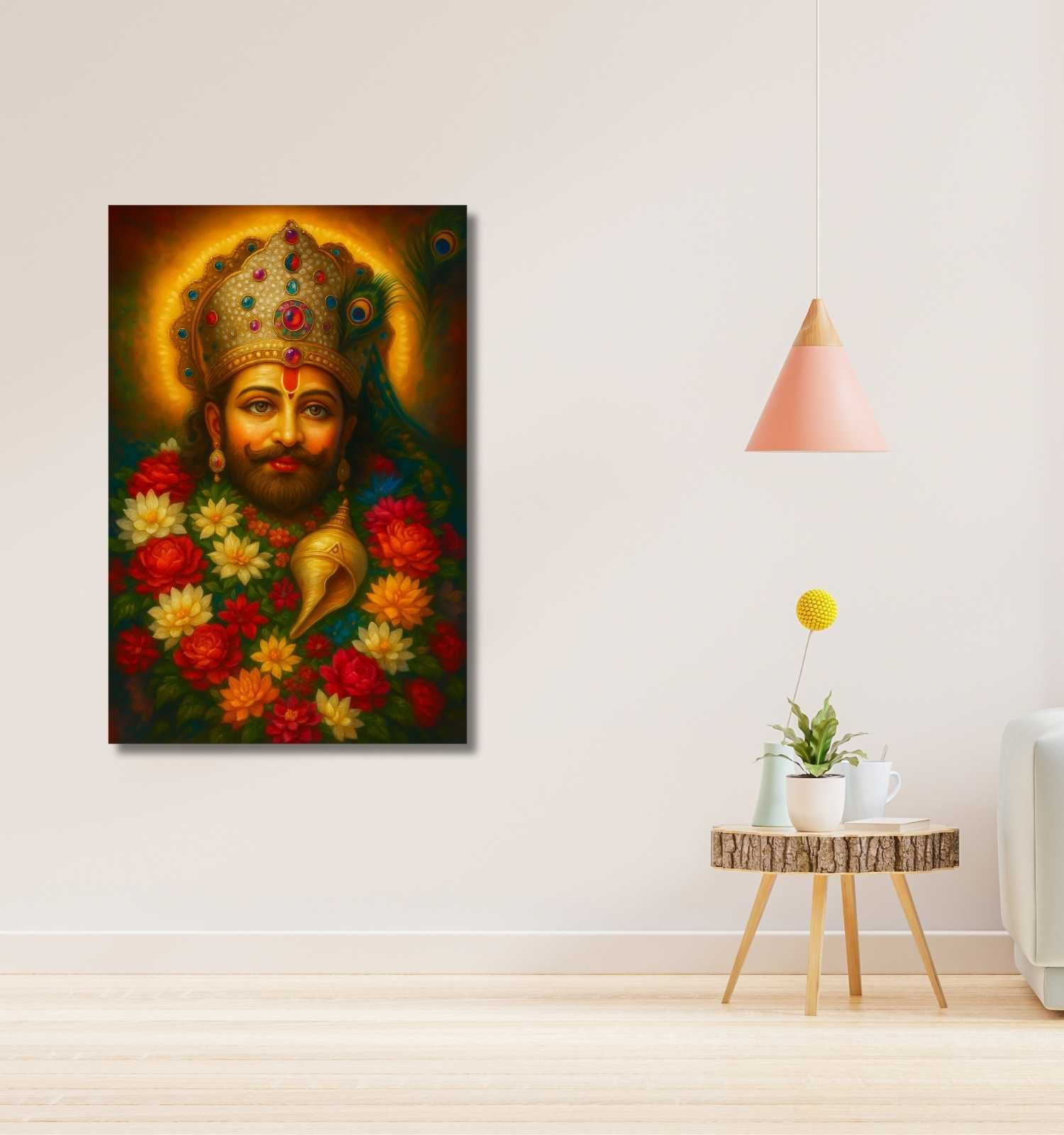 Khatu Shyam canvas Painting1