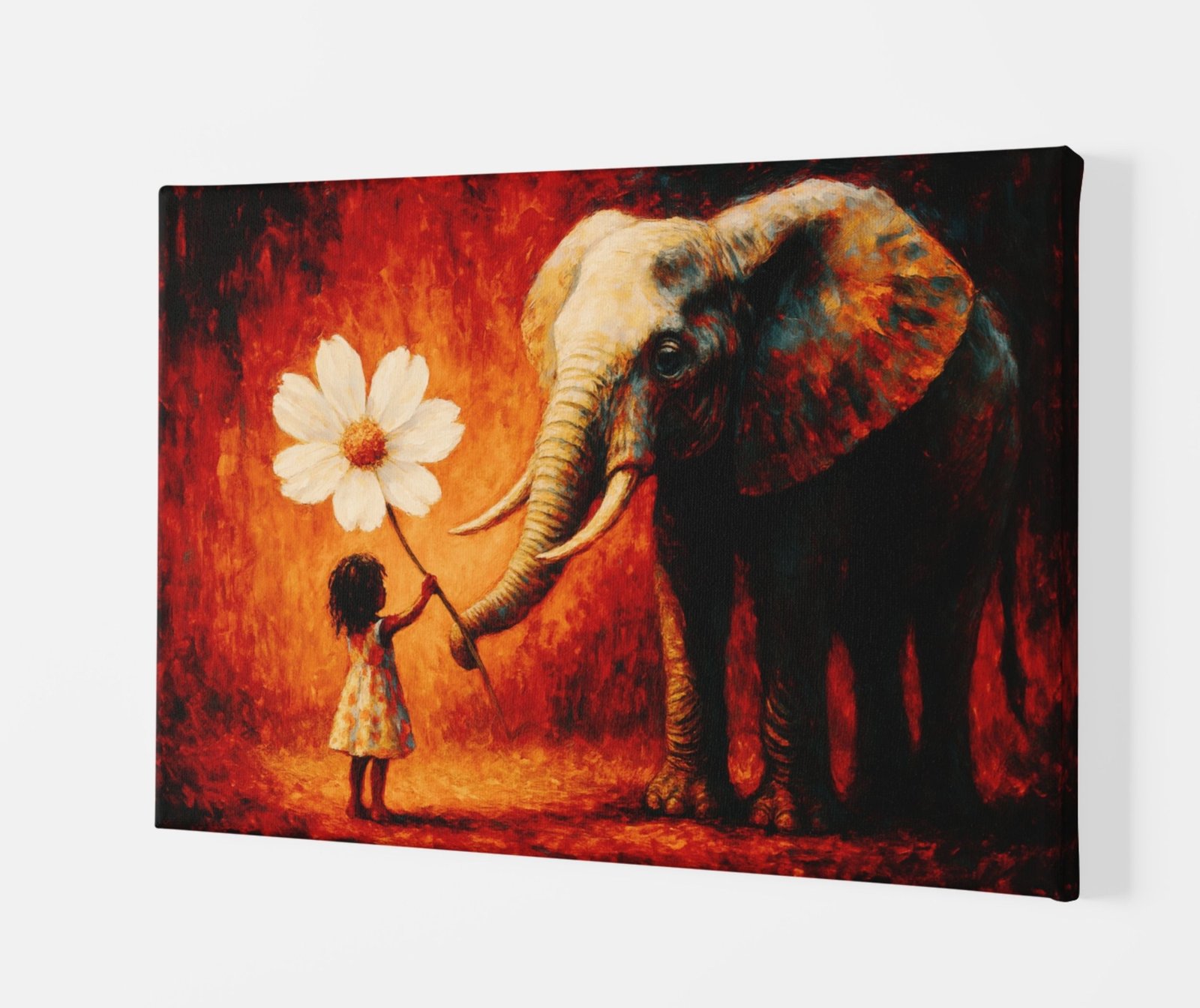 elephant painting for wall vastu2