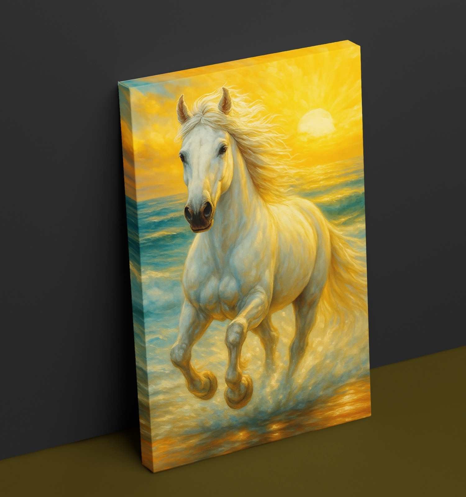 Horses Canvas Painting