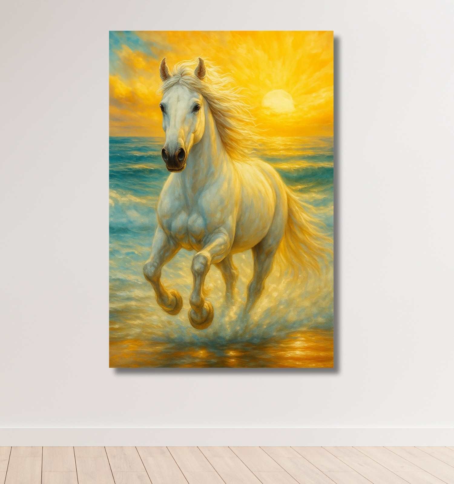 Horses Canvas Painting