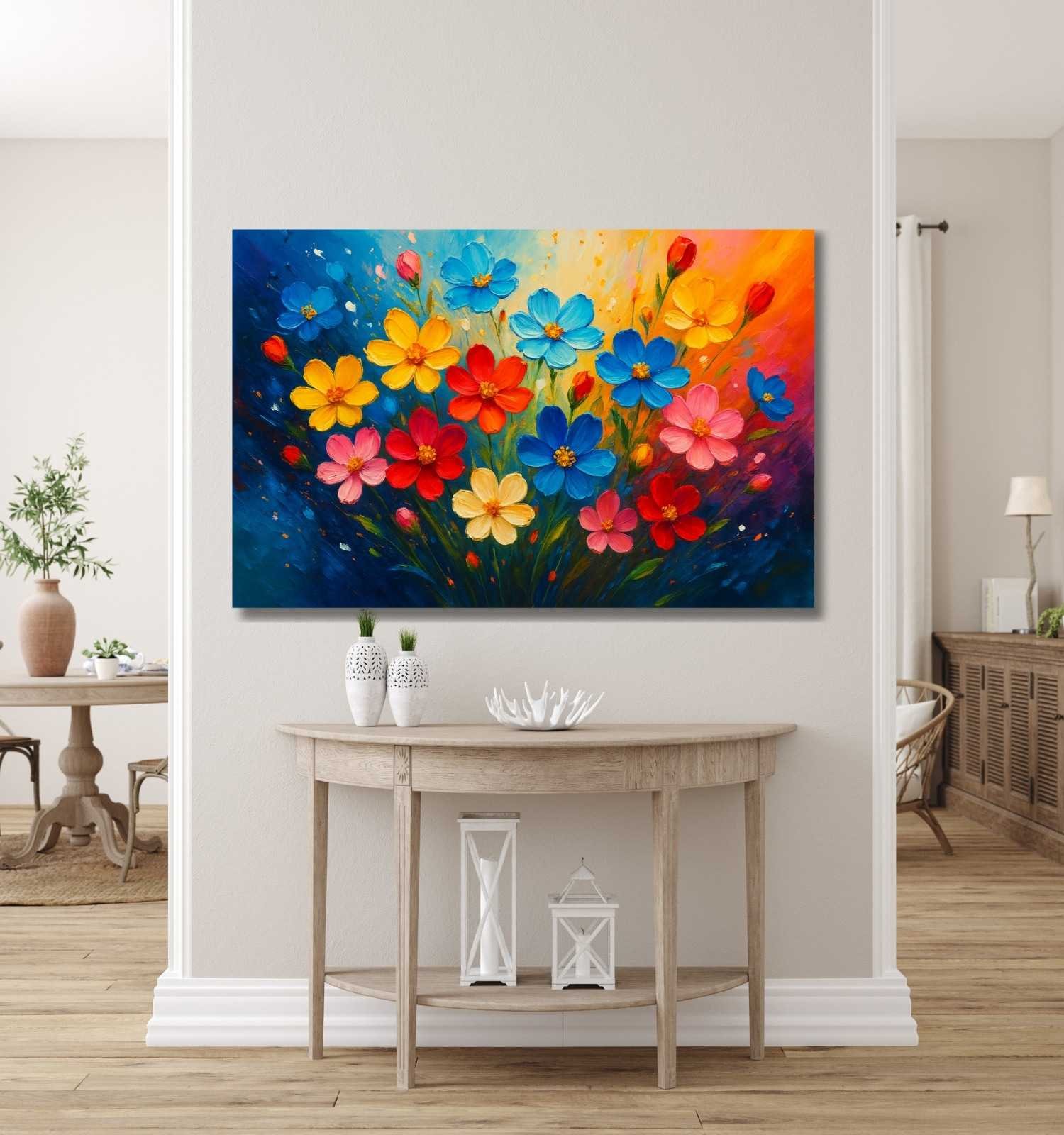 Flower Painting For Wall Decoration2