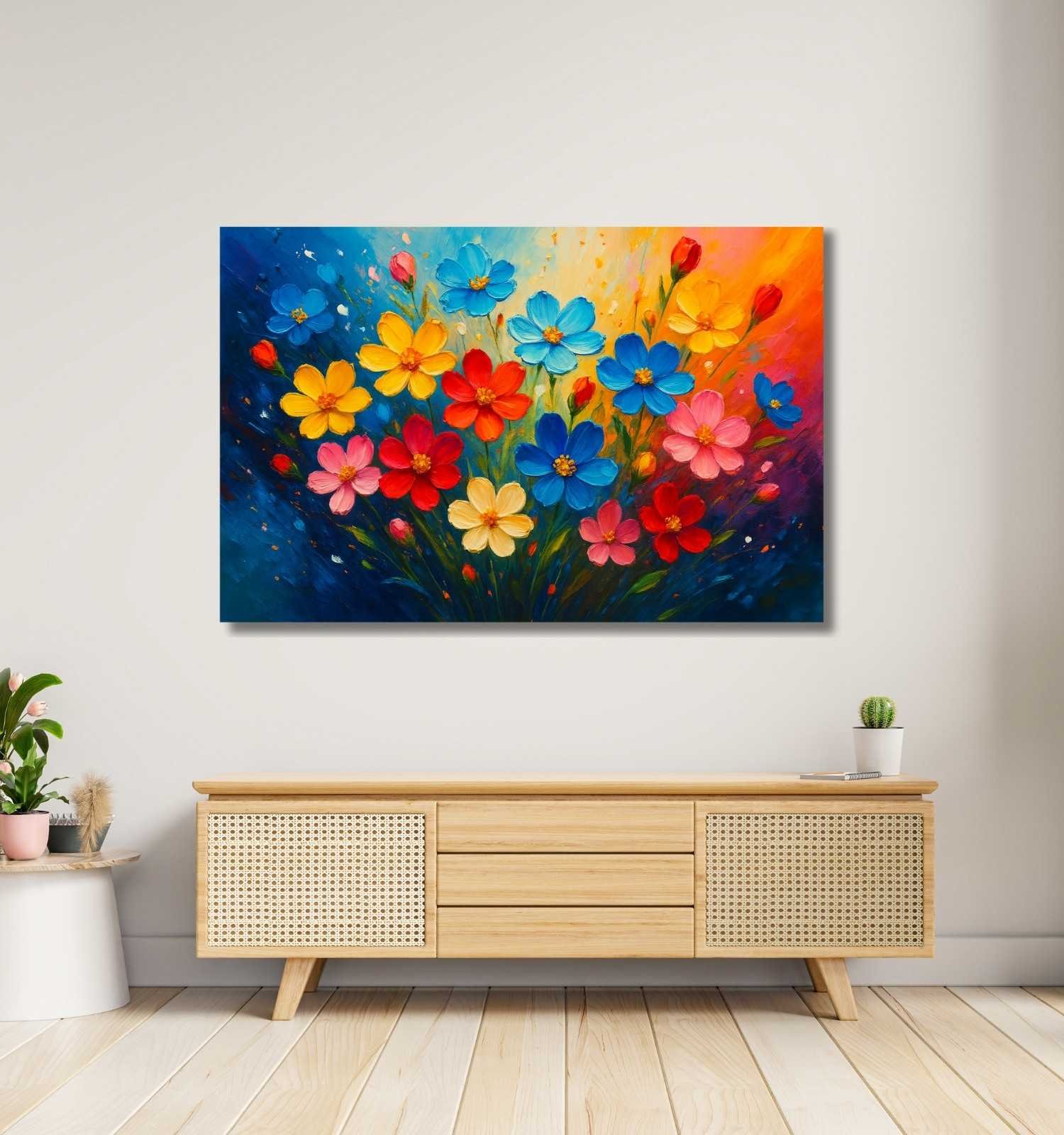 Flower Painting For Wall Decoration2