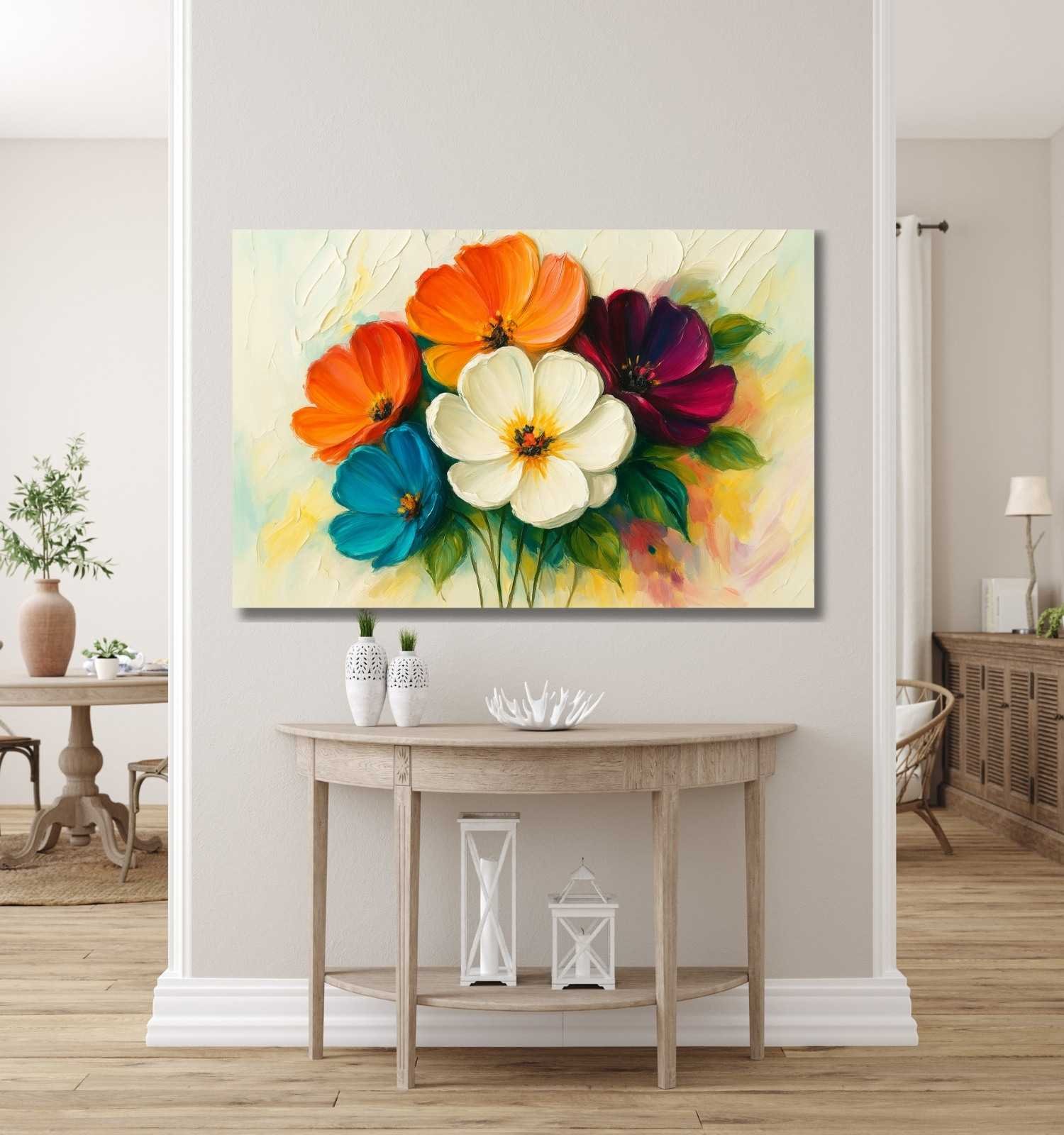 Flowers wall Painting2