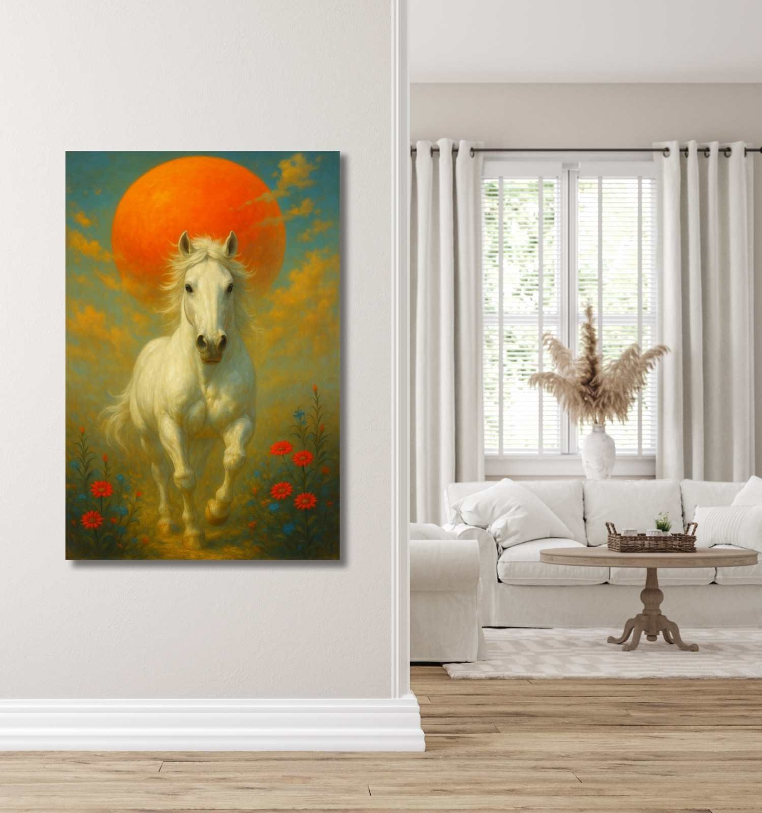 HORSE CANVAS PAINTING 1