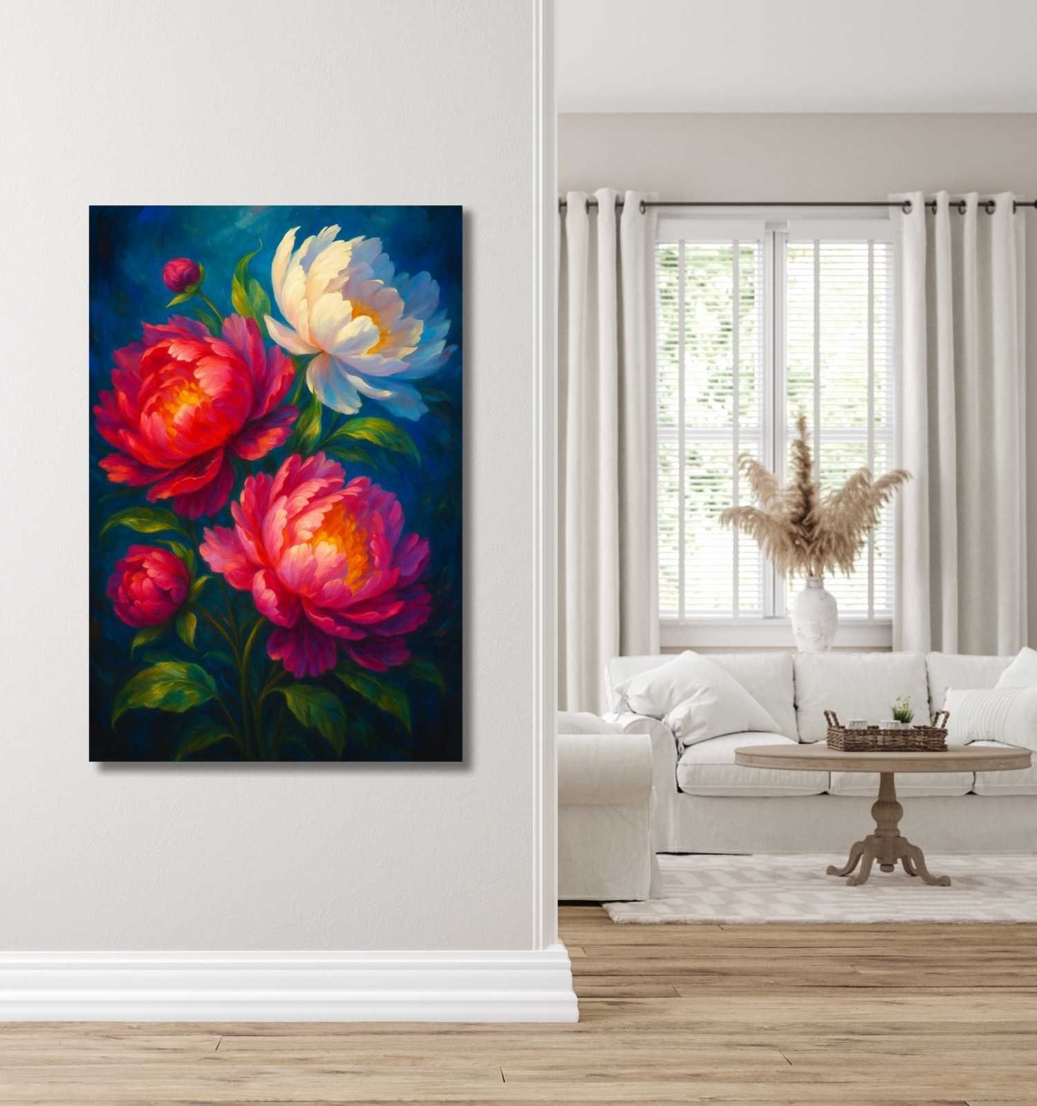 flowers painting for home decore 20251
