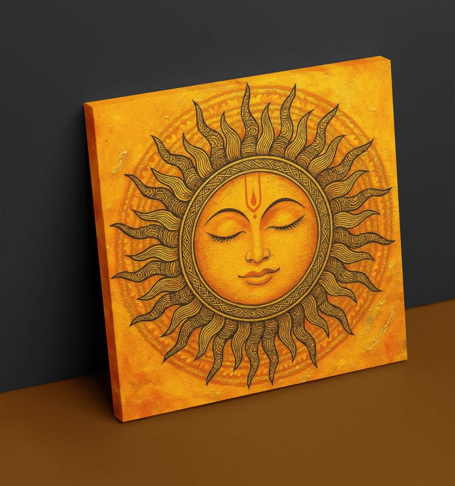 Surya Dev Ji Painting