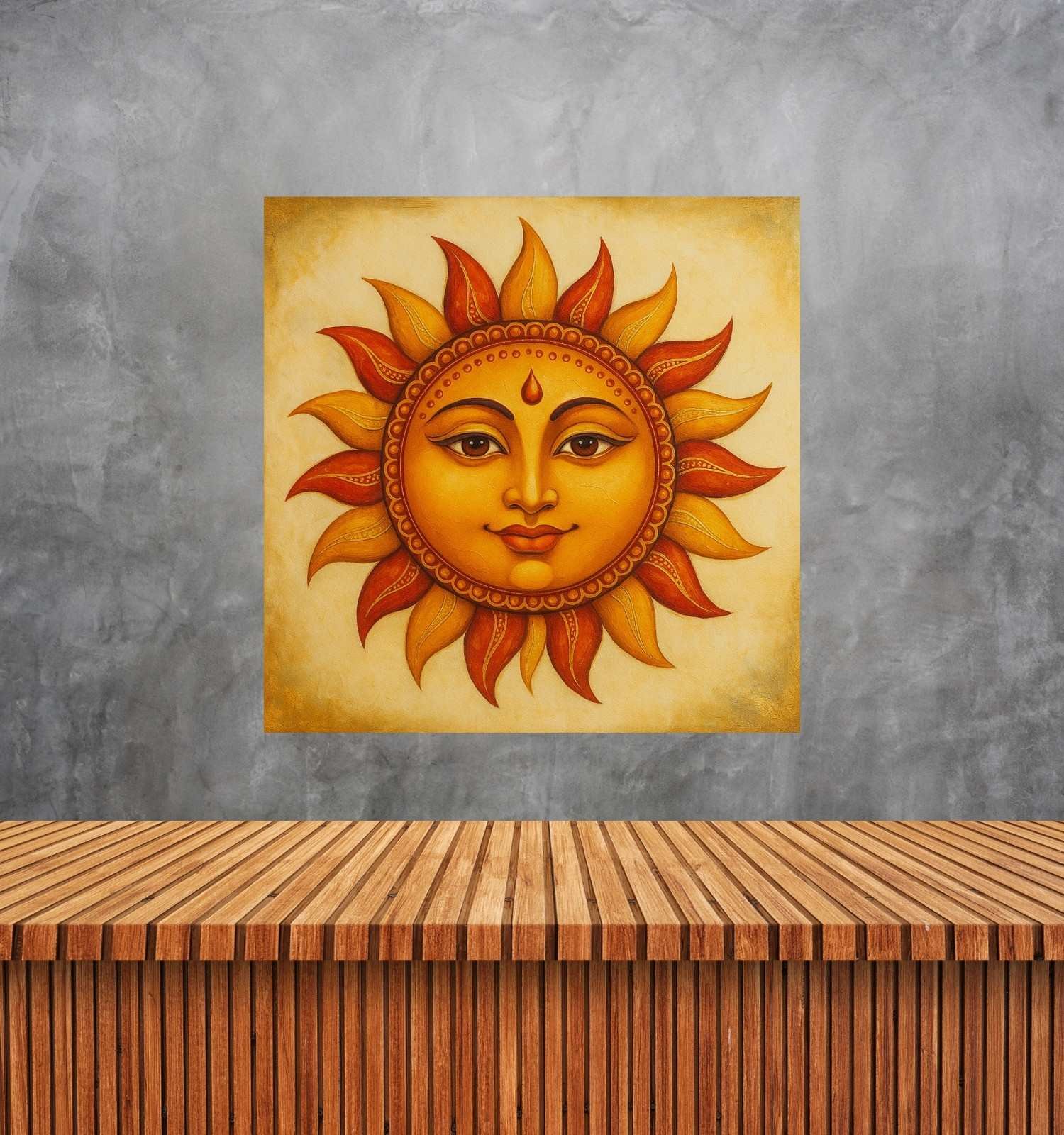 Surya Dev Ji Painting