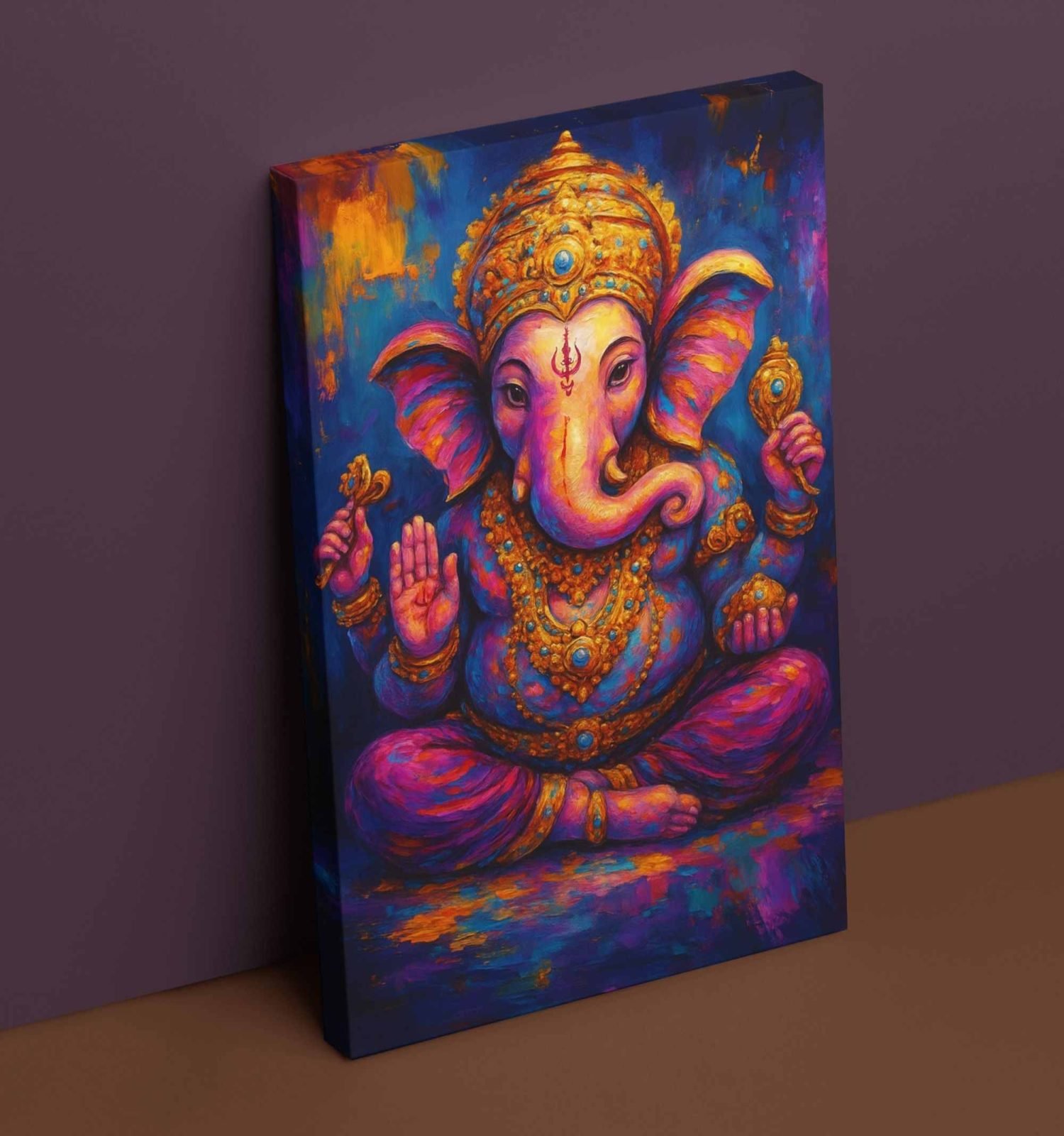 ganesha art painting1